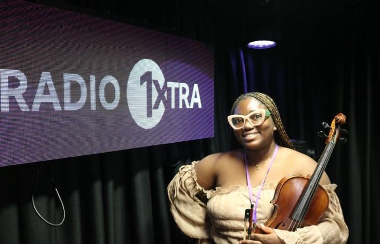 Professional Classical Afrobeat Violinist Jennifer Obaze