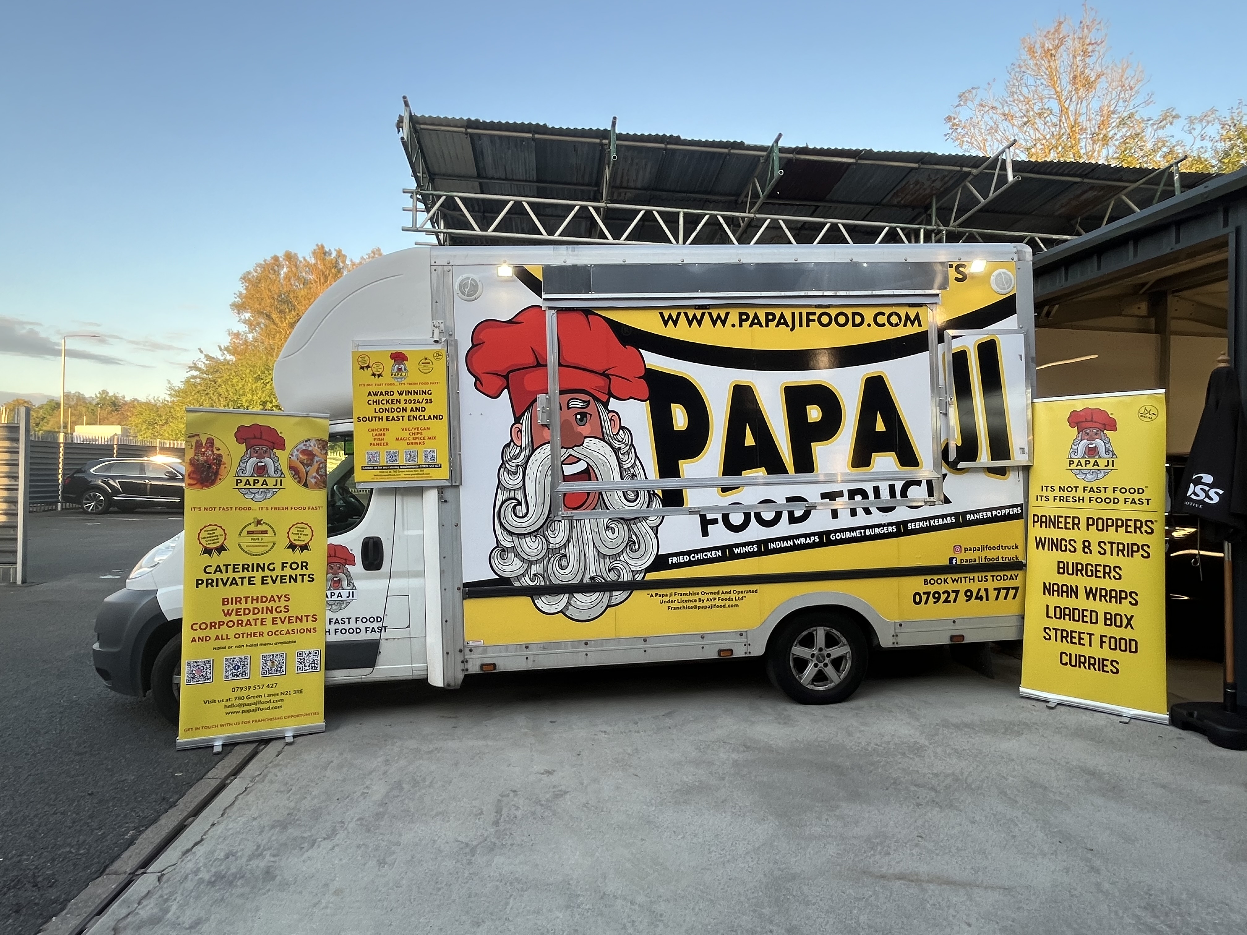 Fresh Naan Wraps from the UK’s Award-Winning Chicken & Food Truck
