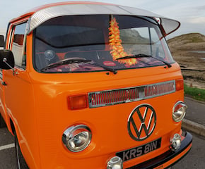 VW T2 Pickup Truck with Classic Charm