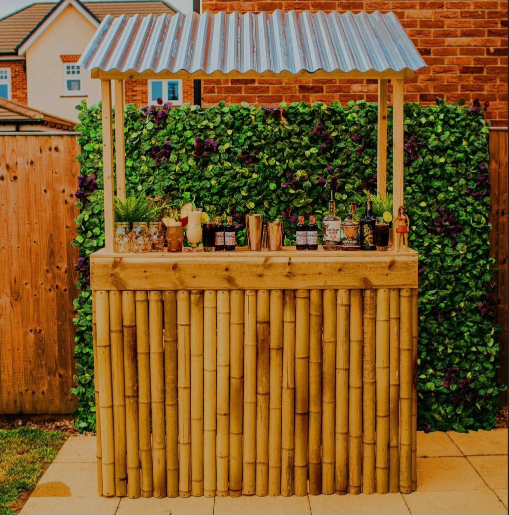 Bamboo Tiki Hut with Bottomless Drinks