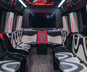 Arrive In Style In The Very Best 16-Seater VIP Party Bus