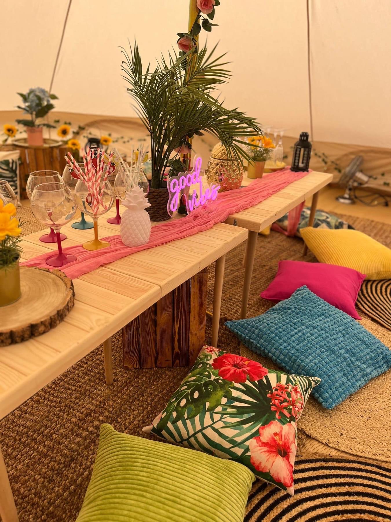 Tropical Ibiza Chill Out 7-Meter Bell