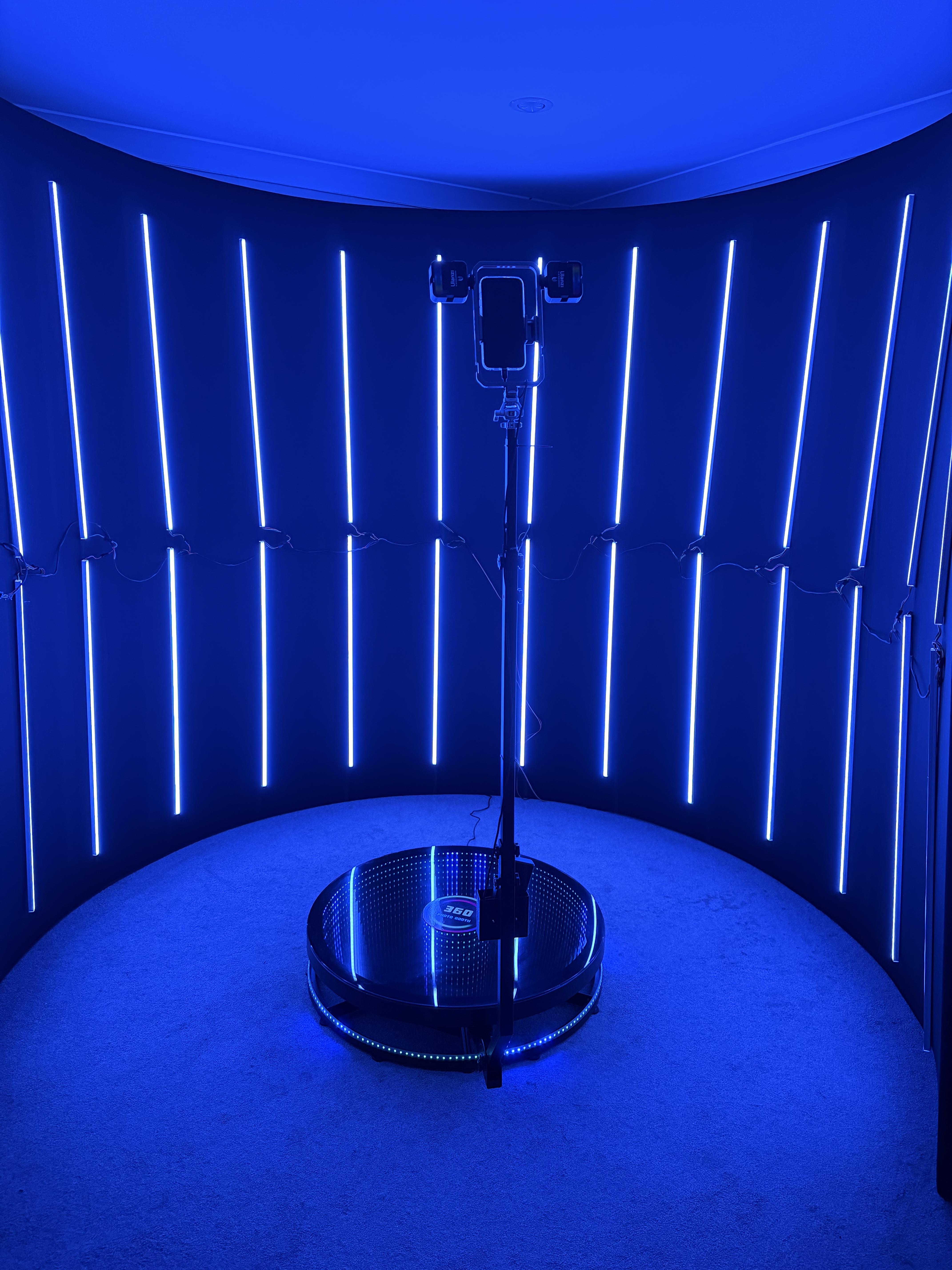 Glass 3D Infinity 360 Booth