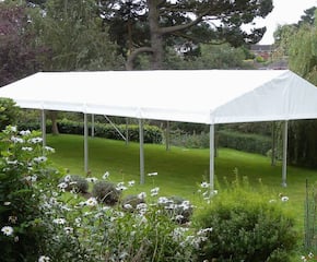 6m x 9m Marquee for Garden Parties