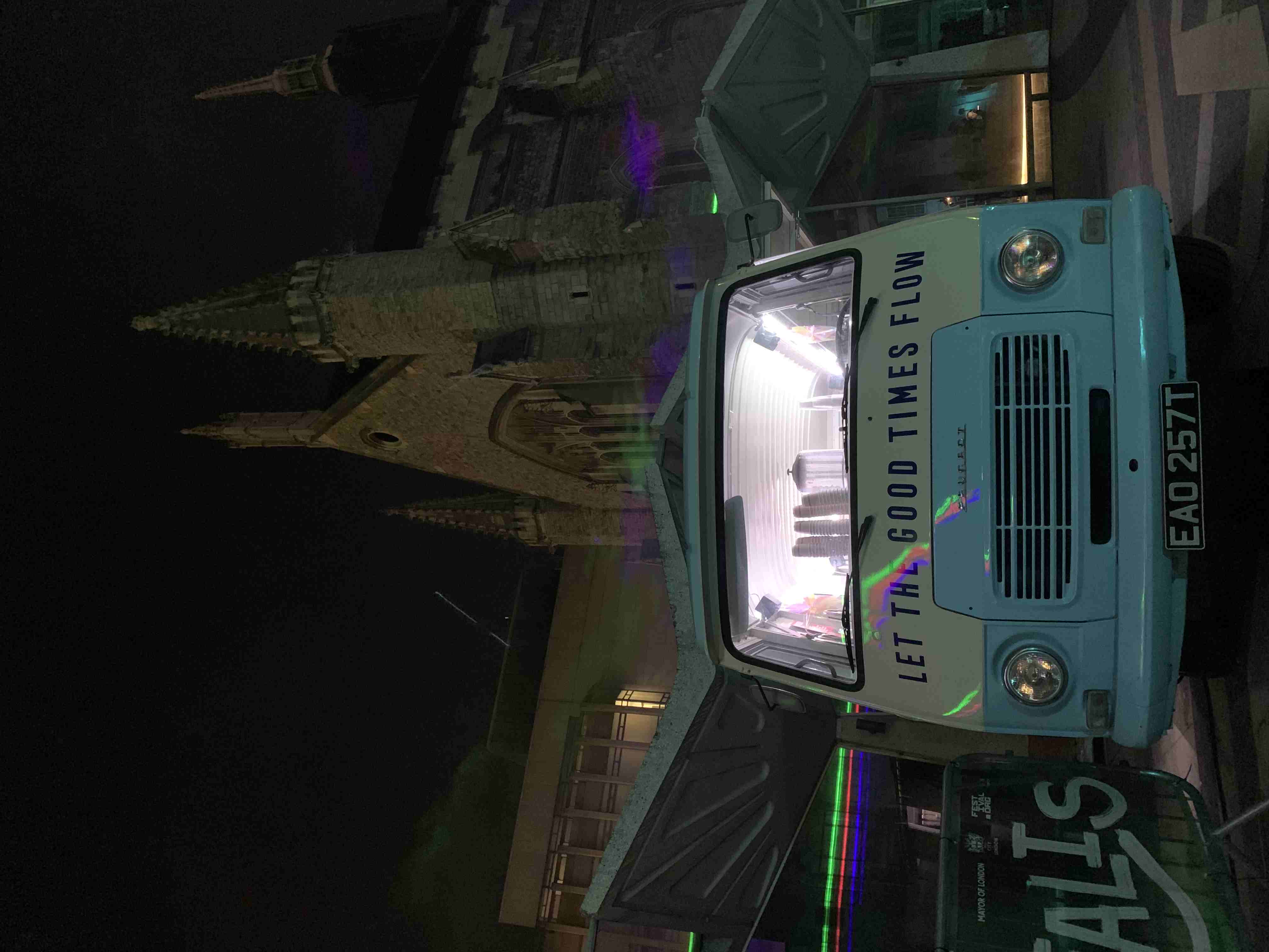 All-Inclusive Bar Service from a 1970's Van