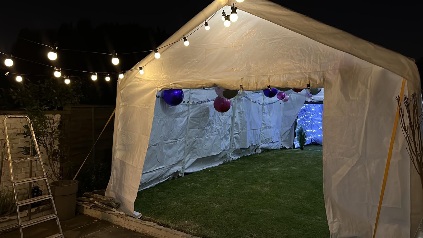 Elegant & Stylish 4m x 10m Marquee