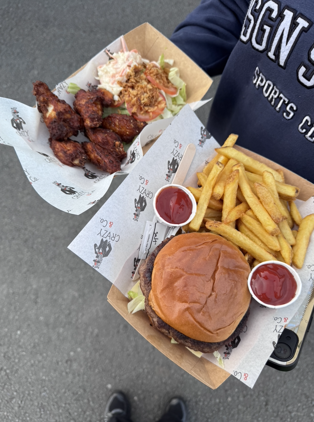 Chicken Wings Served from Our Iconic Fire Truck