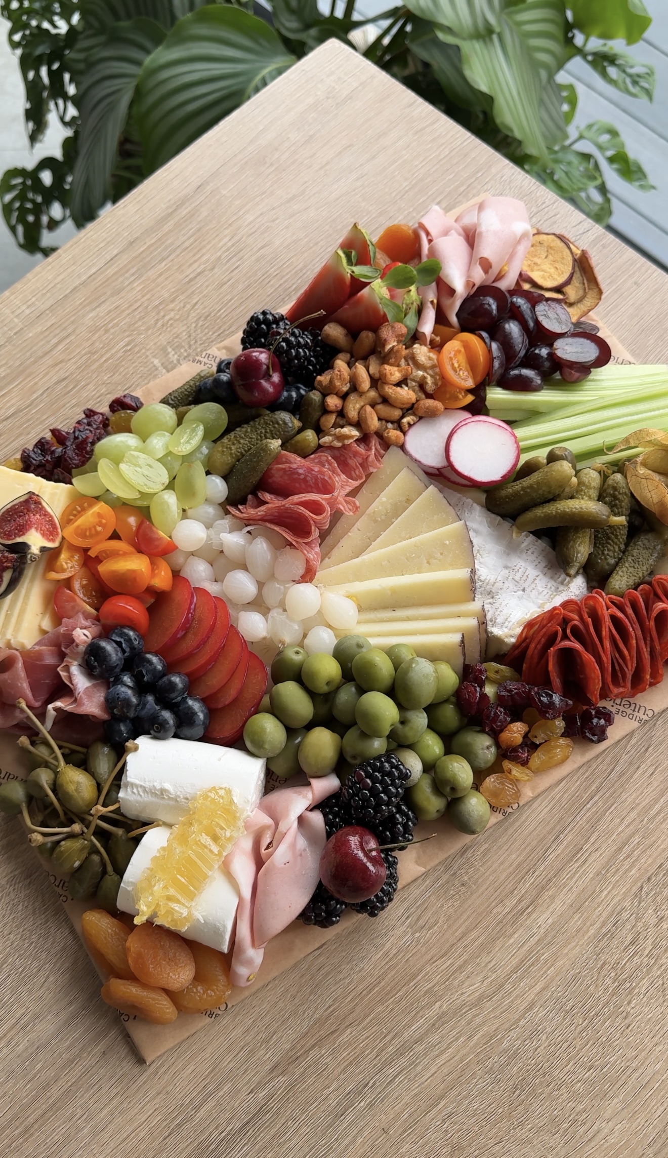 Bespoke Grazing Table for Events with Artisanal Cheeses & Cured Meats