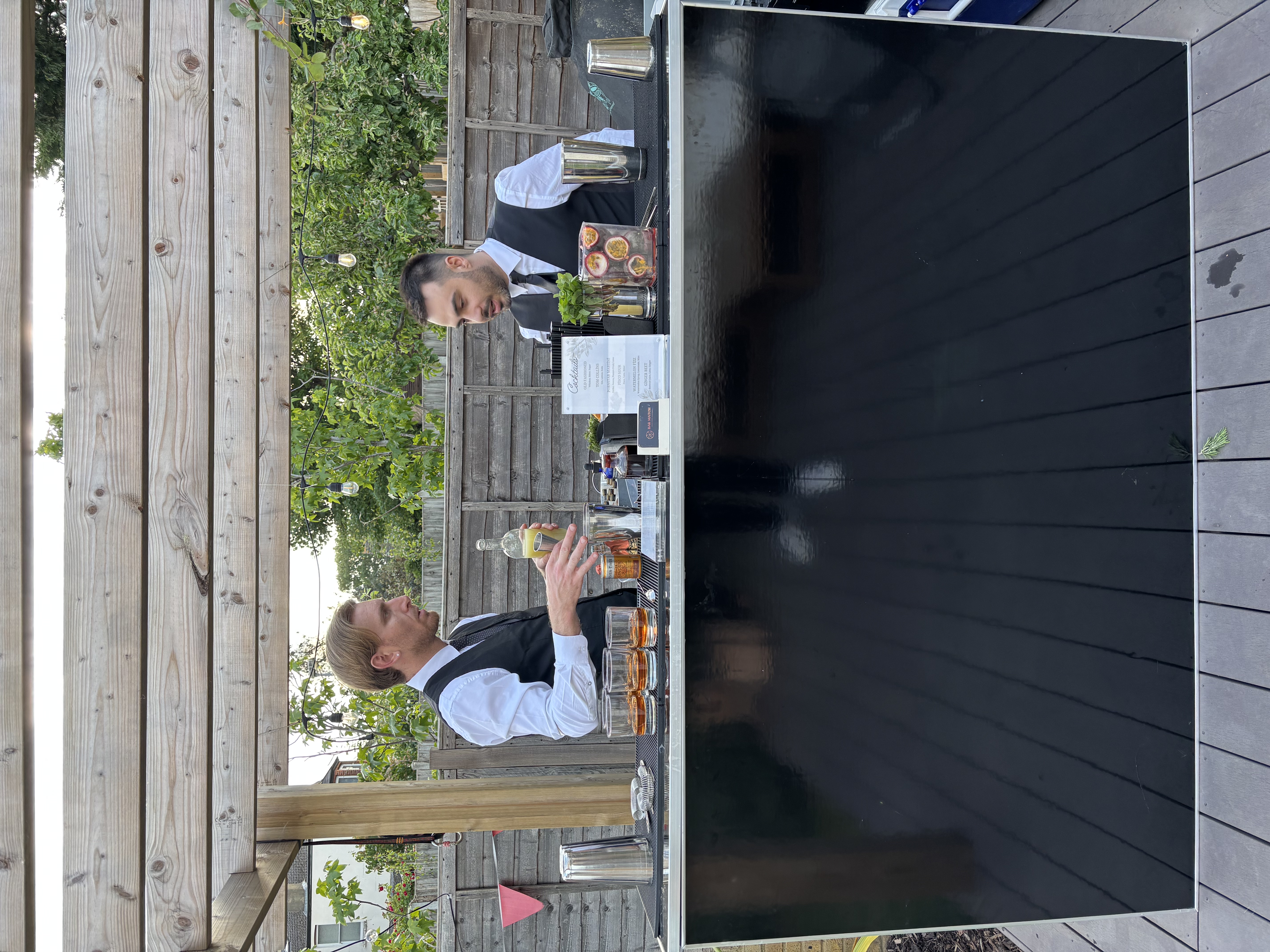 Sleek, Elegant & Fully Brandable Mobile Cocktail Bar