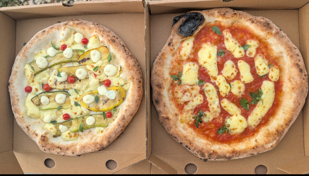 Homemade Pizzas with Fresh Seasonal Toppings