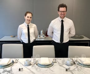 Professional, Friendly & Highly Experienced Waiting Staff