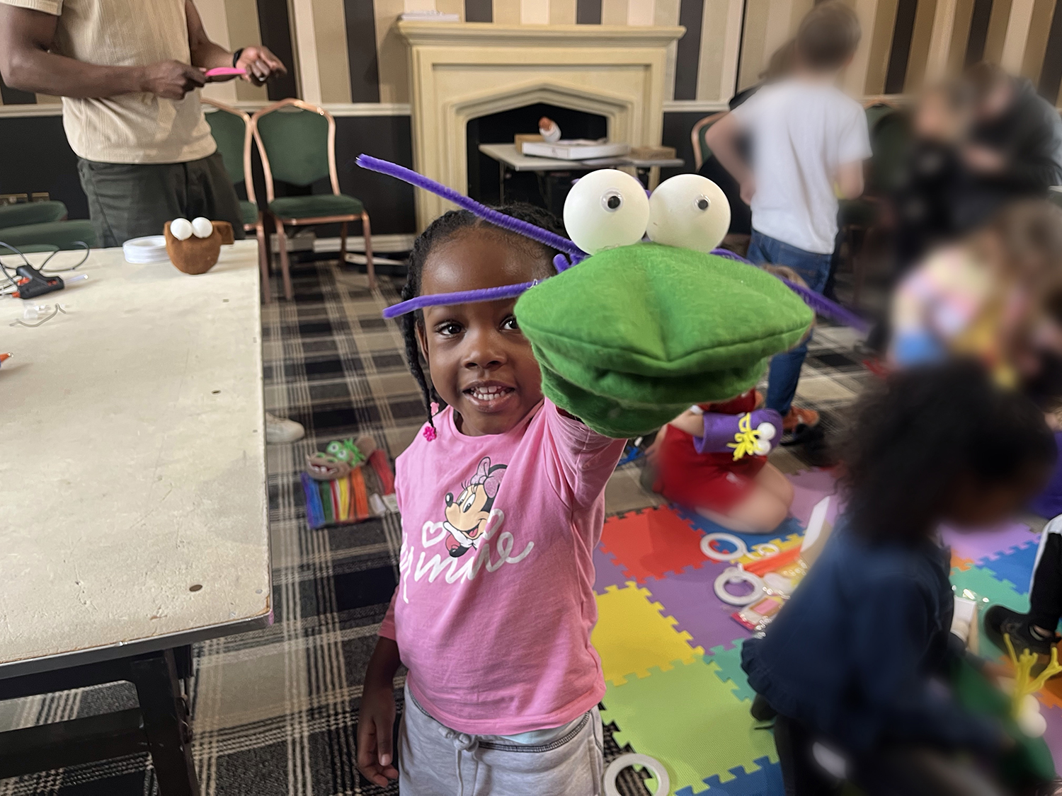 Kids Crafts Puppet Making Workshop