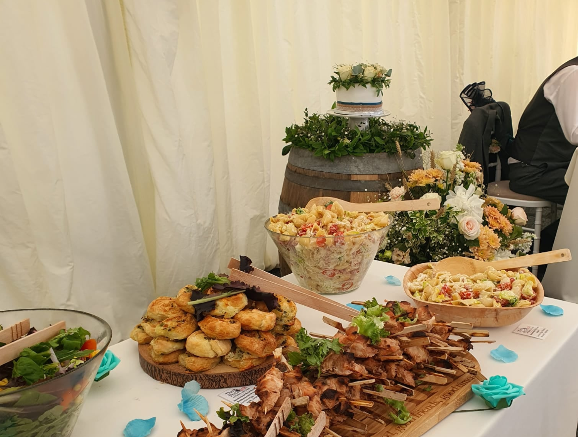 Indulgent Cold Buffet Selection With Deluxe Handcrafted Items