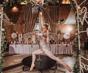Elevate Your Event with Awe-Inspiring Lollipop Hoop Performance