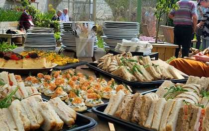 Classic British Homemade Buffet with Fresh & Local Ingredients