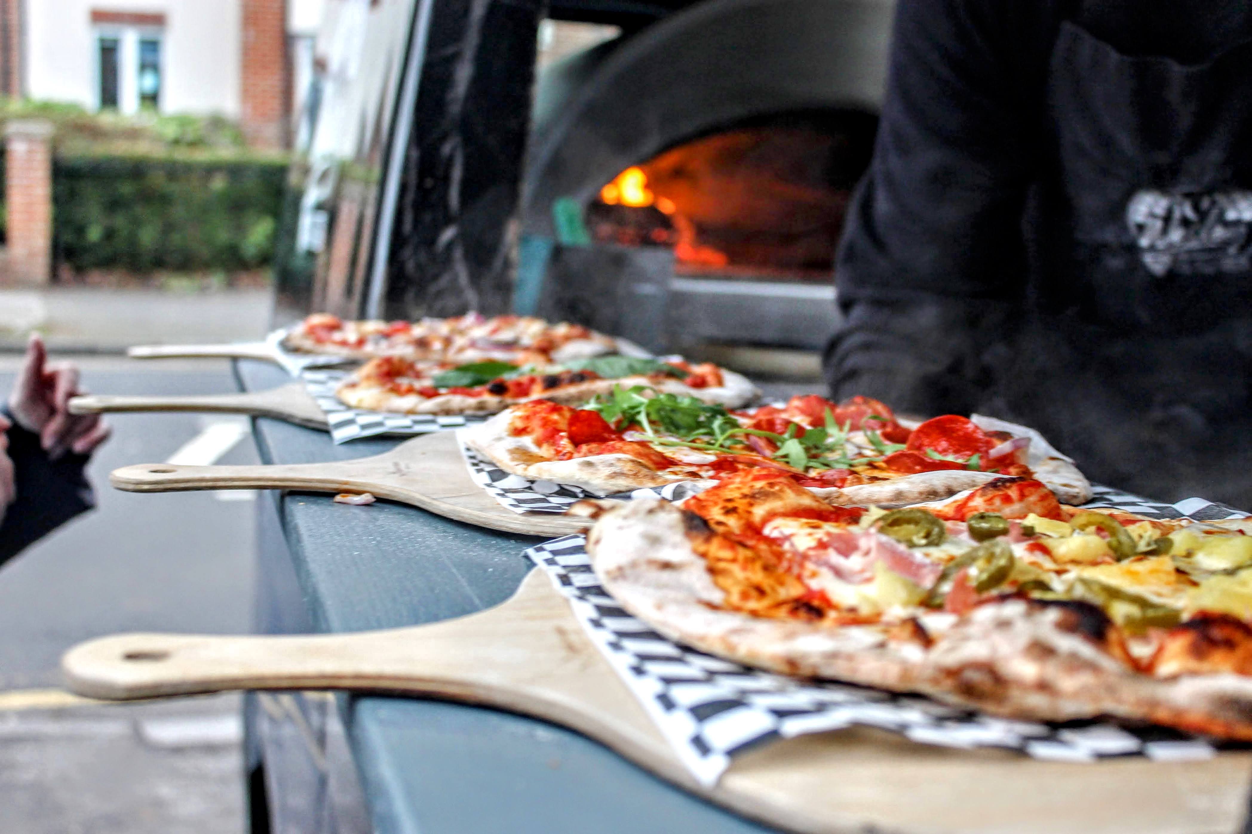 Woodfired Artisan Pizza Cooked Fresh With Love & A Bit Of Theatre
