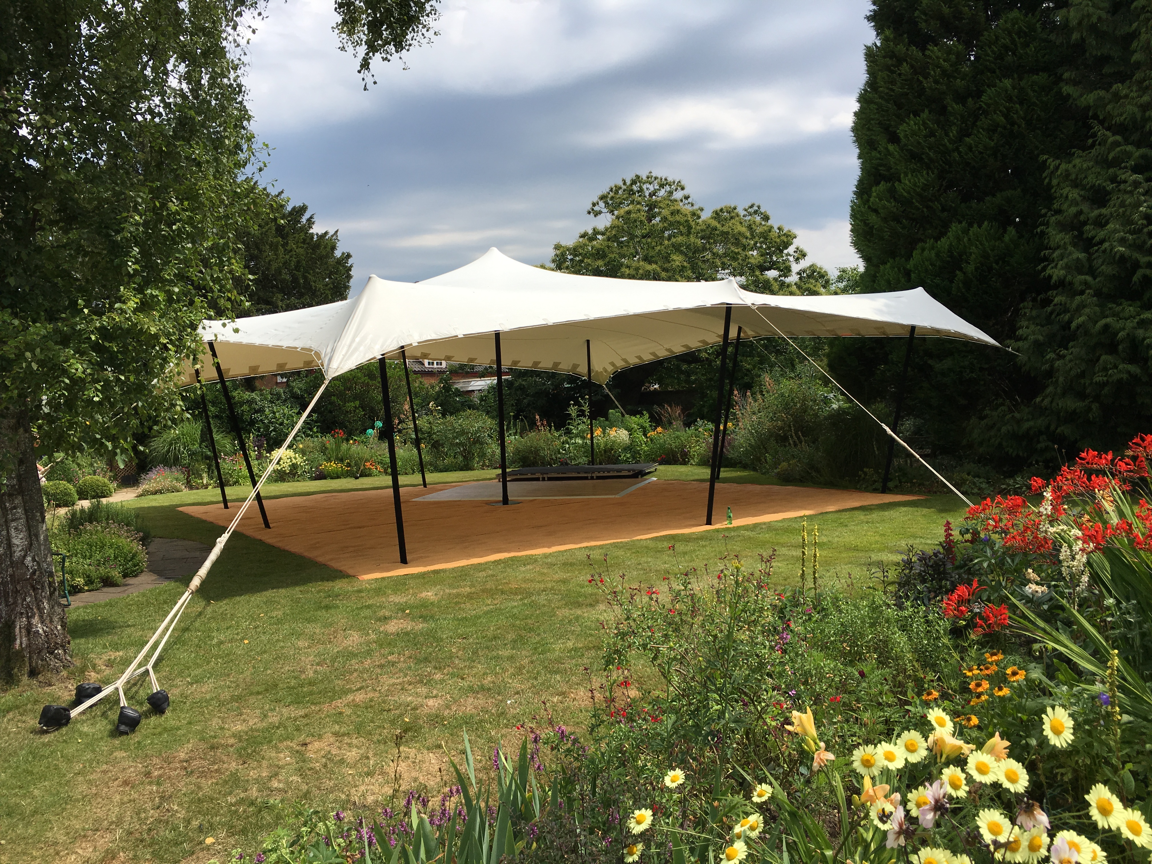 10m x 10m Luxury Stretch Tent for Unique Events