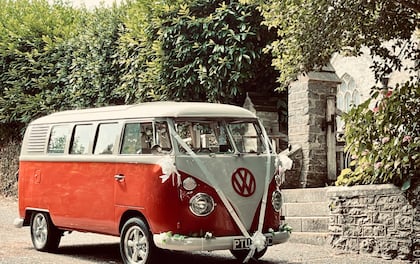 Classic VW Splitscreen Campervan 'Coral' 