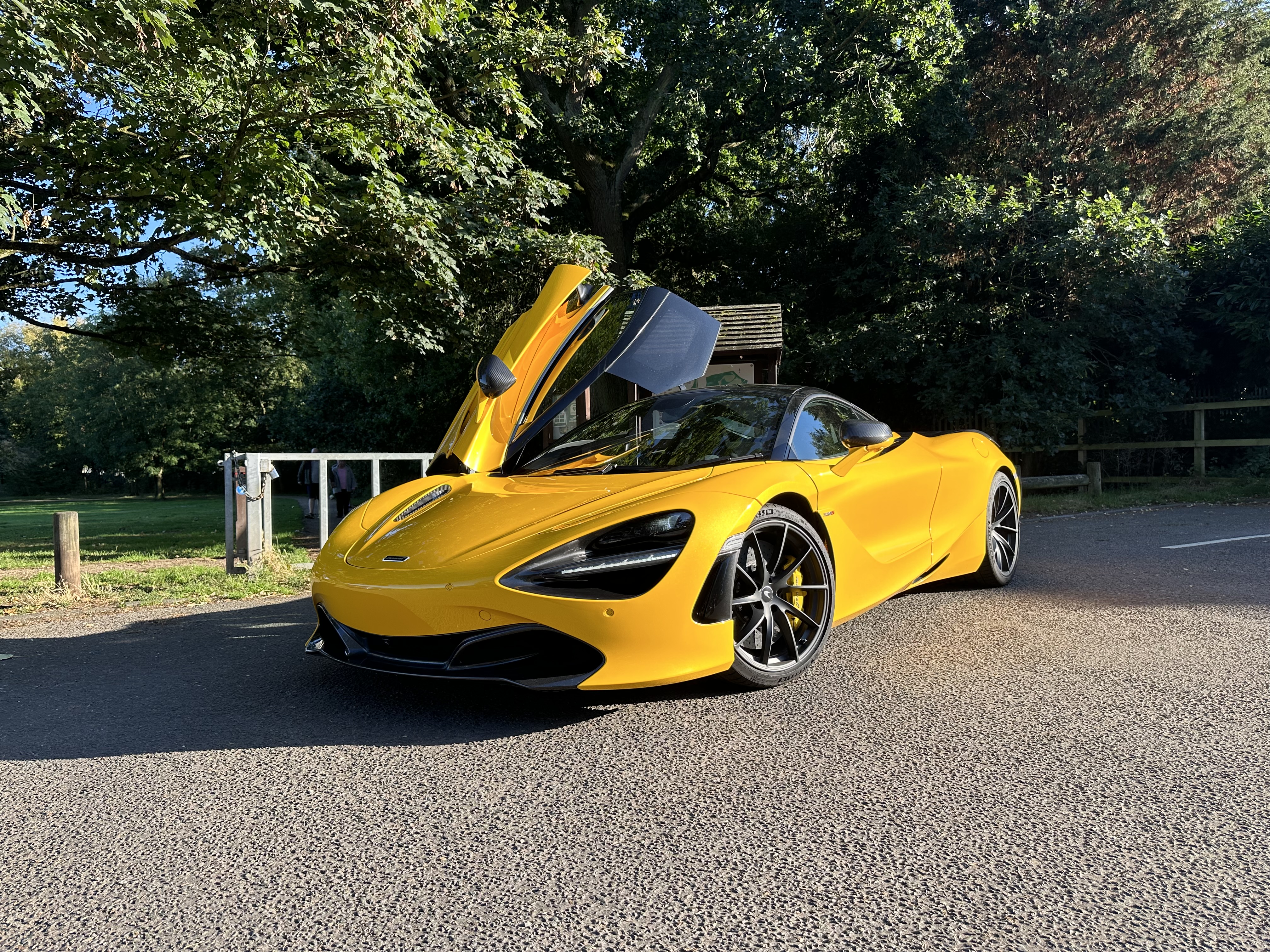 Arrive in Style in a Stunning Volcanic Yellow 720S