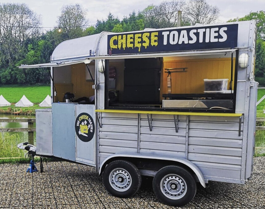 The Original Flat-Iron Sourdough Cheese Toastie Horsebox