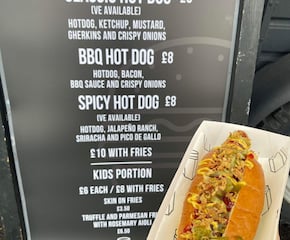Gourmet Hot Dogs & Fries Created with Fresh Locally Sourced Produce
