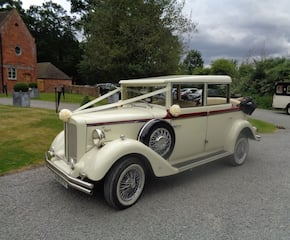Regent Landaulette part convertible wedding car