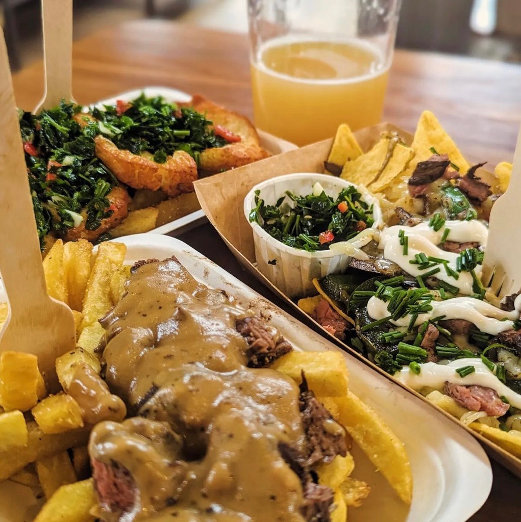 Saucy Steak & Chips with Fresh Homemade Sauces