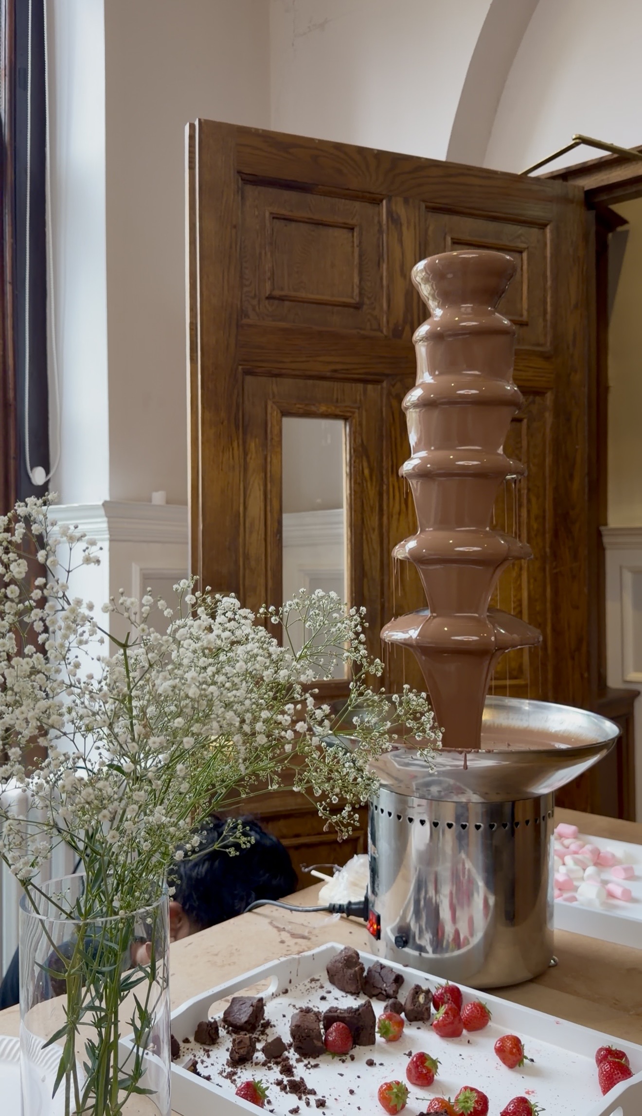 Chocolate Fountain Cart - Luxury Chocolate Experience