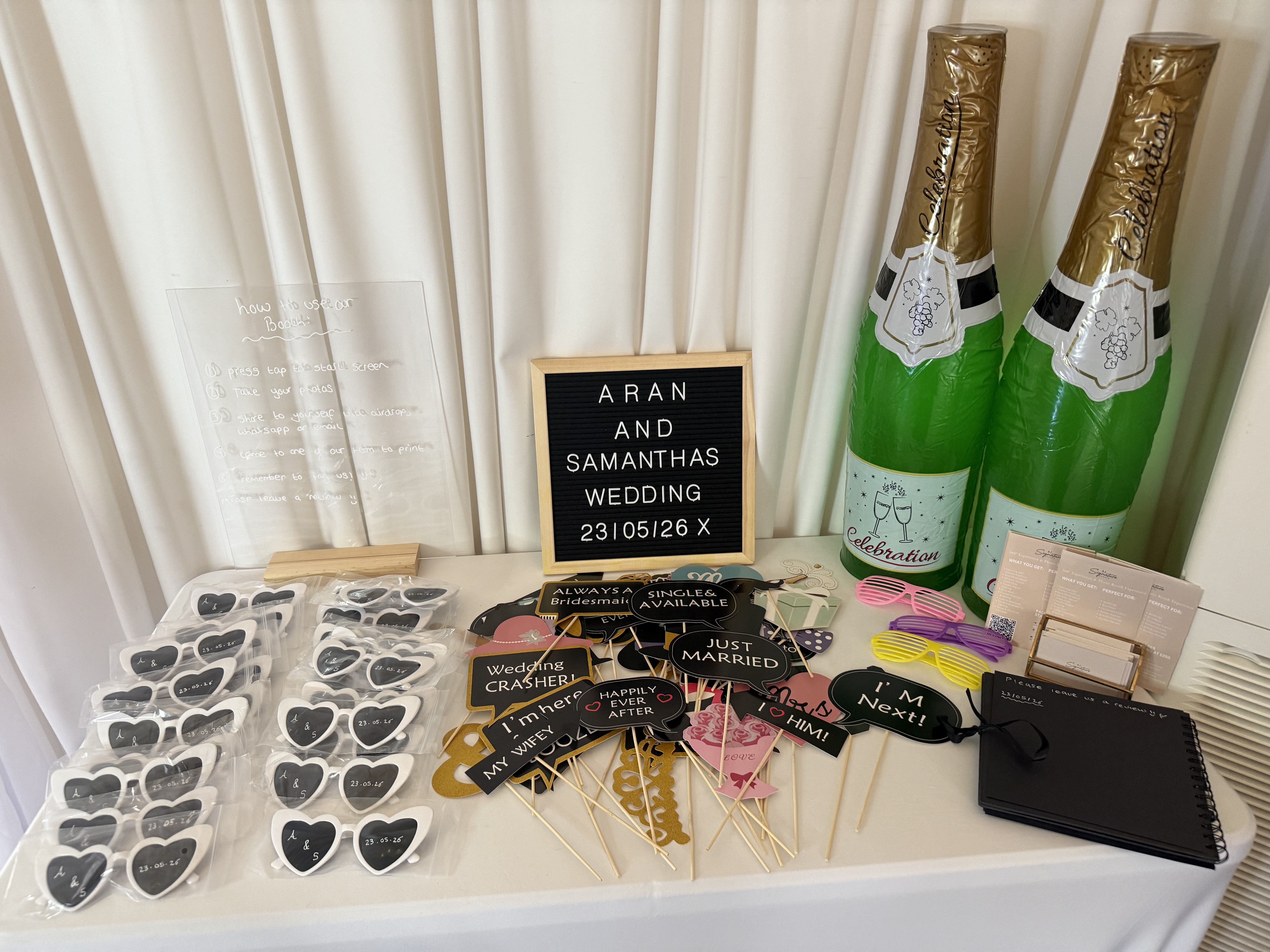 Luxury Photo Booth Hire For Weddings & Events
