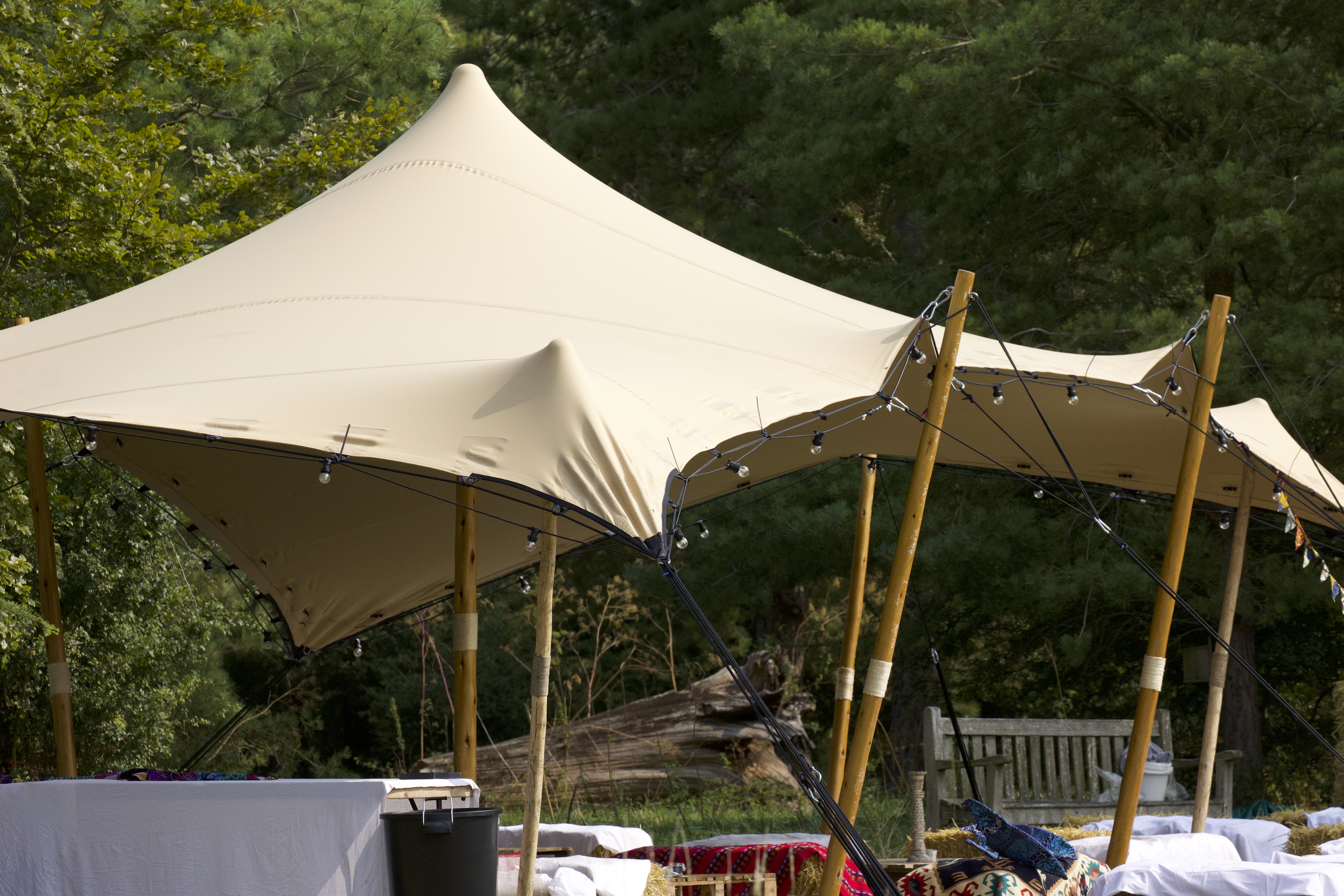 6m x 10m Chino Stretch Tent For Sleek Outdoor Cover