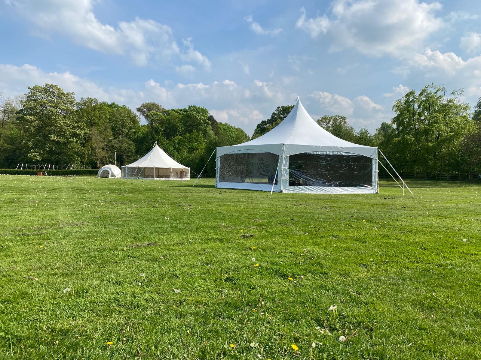 12m Hex Marquee for Unique Events