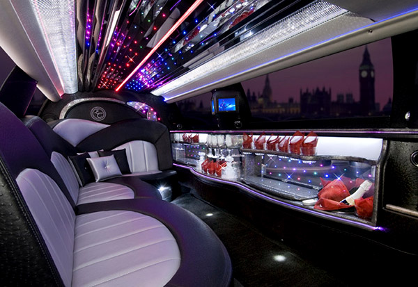8-Seater Pink Baby Bentley Limo