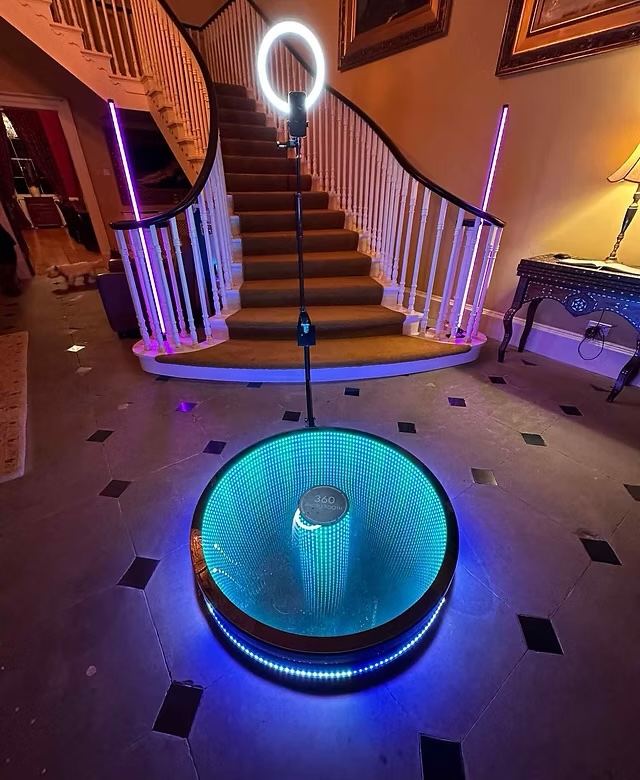Glass 3D Infinity 360 Booth