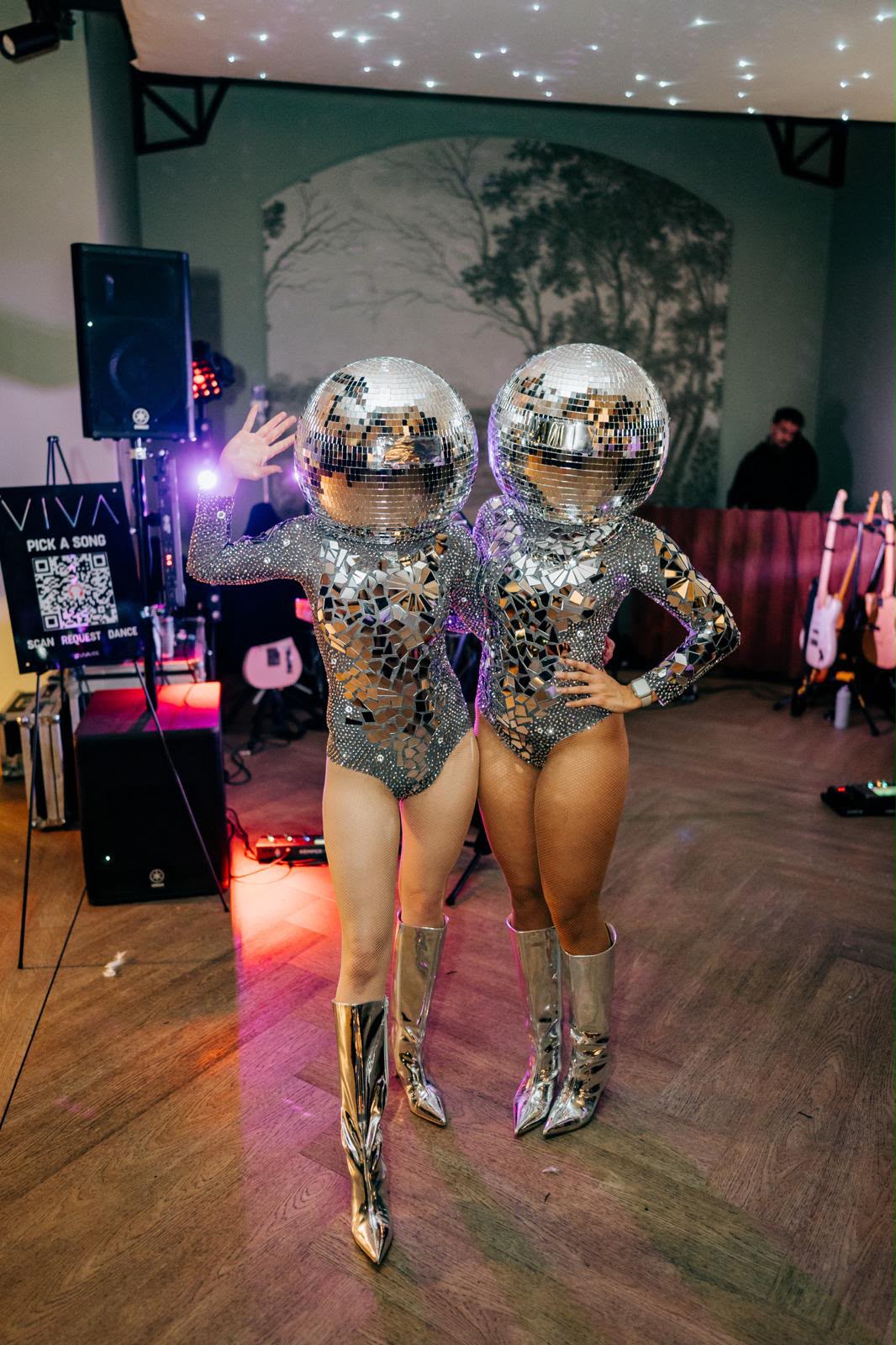 The Ultimate Party Star – Two Interactive Disco Ball Heads