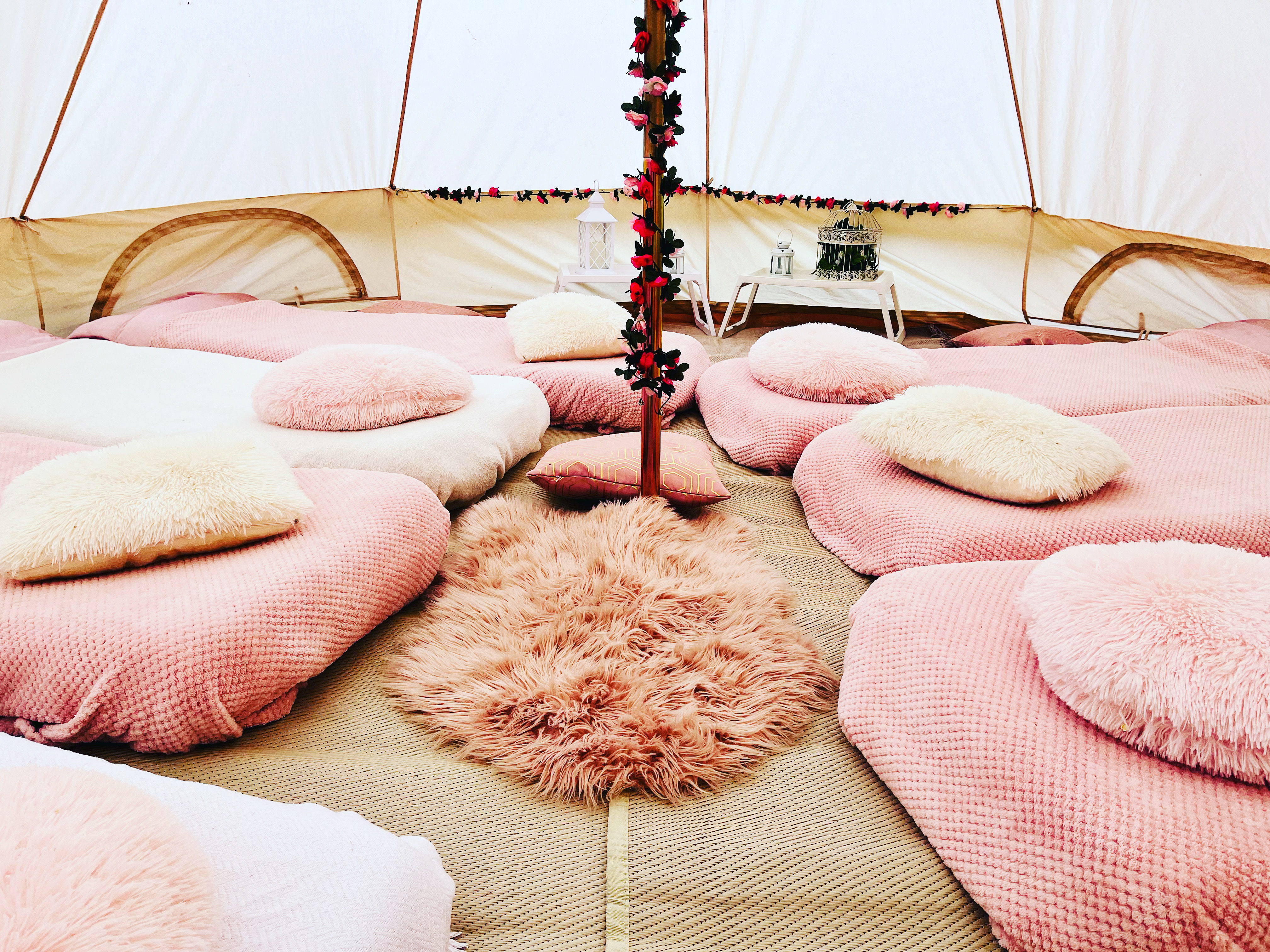 Magical 5m Bell Tent Sleepover Tailored to Your Theme