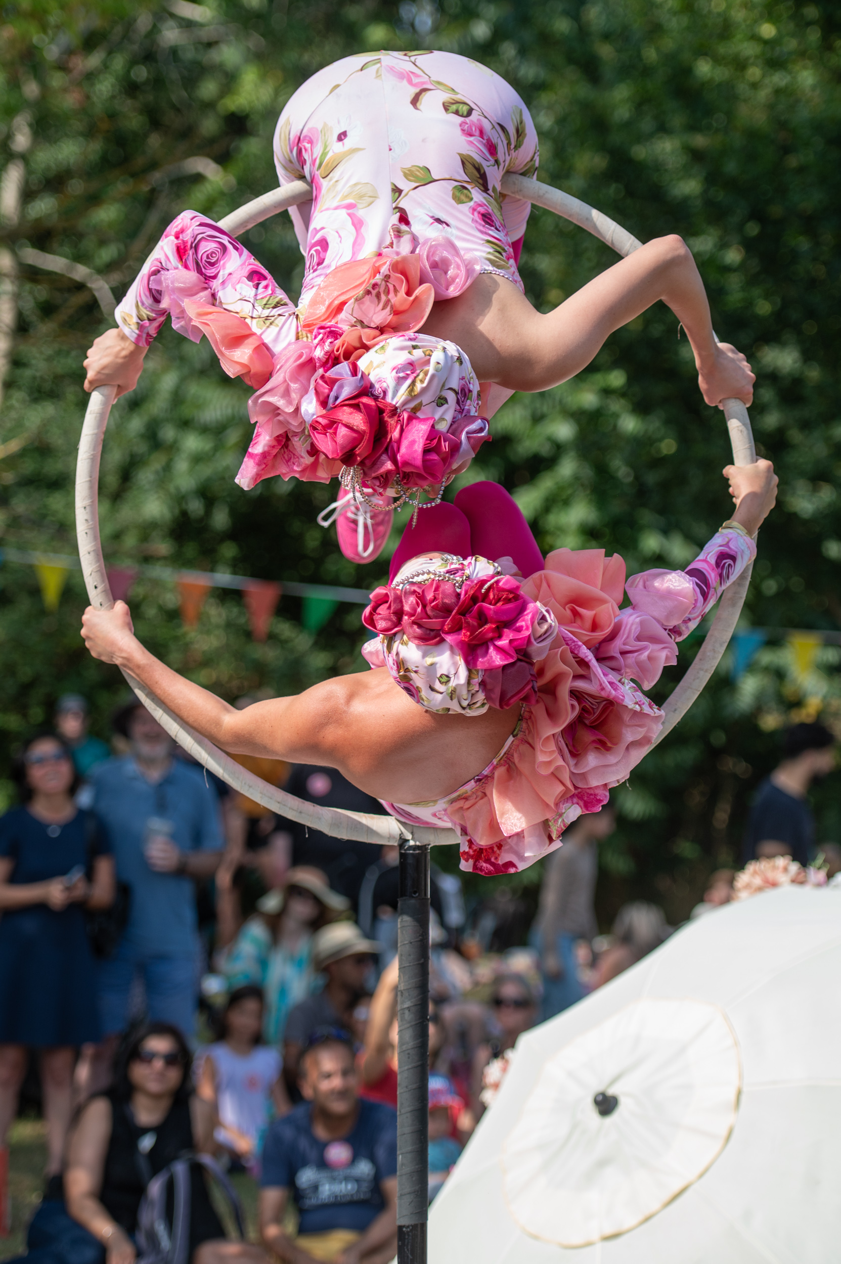 Mesmerising Freestanding Aerial Hoop Act
