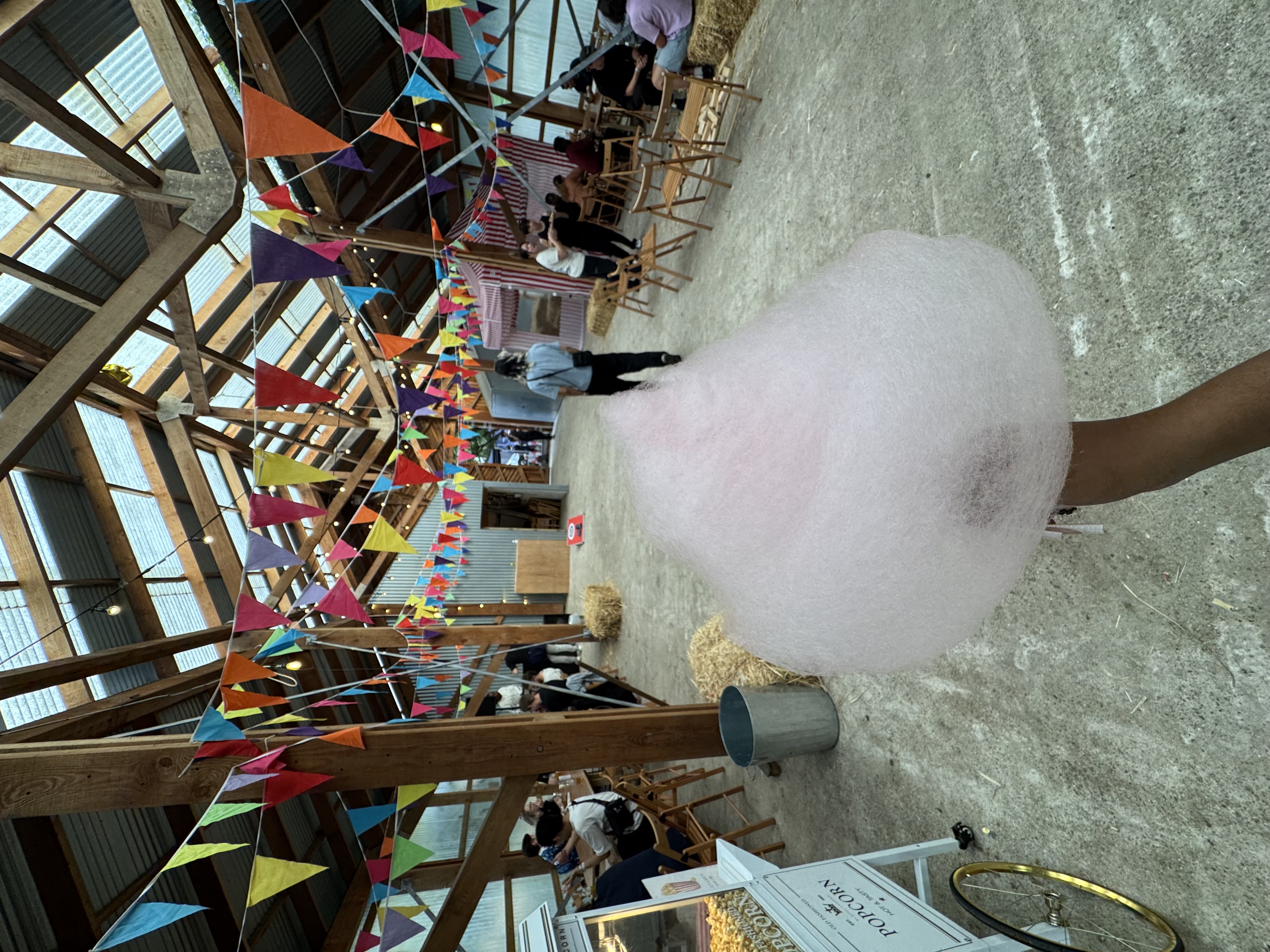 Nostalgic Candy Floss Service with Optional Branding