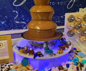 Stunning Luxury Grazing Style Chocolate Fountain For All Events