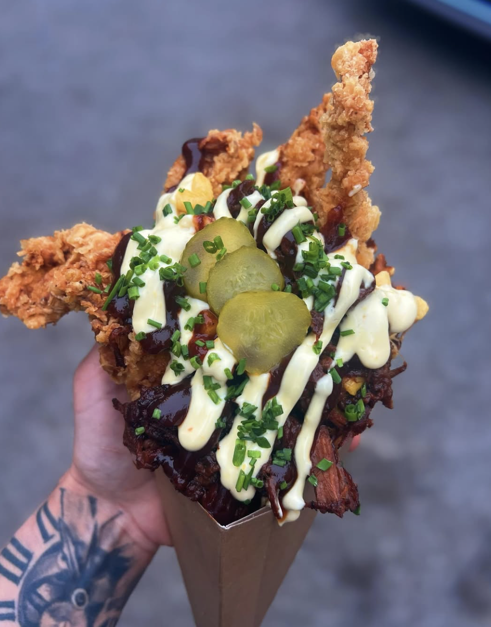 Bring the Heat with Savage Fried Chicken Waffles 🔥