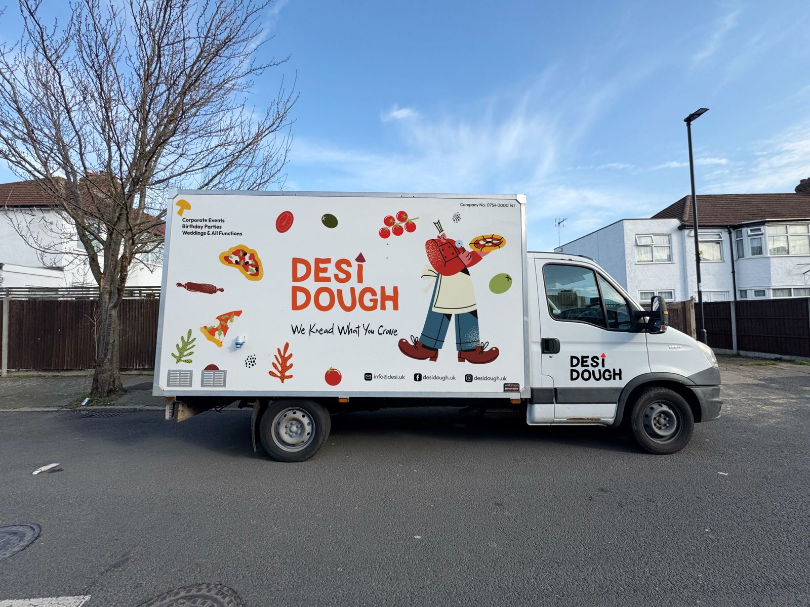 Wood-Fired Pizza with An Indian-Italian Fusion