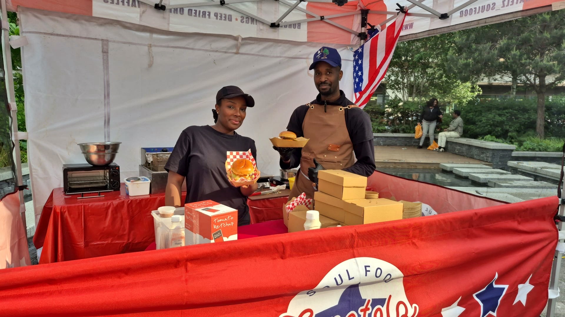 Soul Food Texas Style Burgers & Fries 🇺🇸