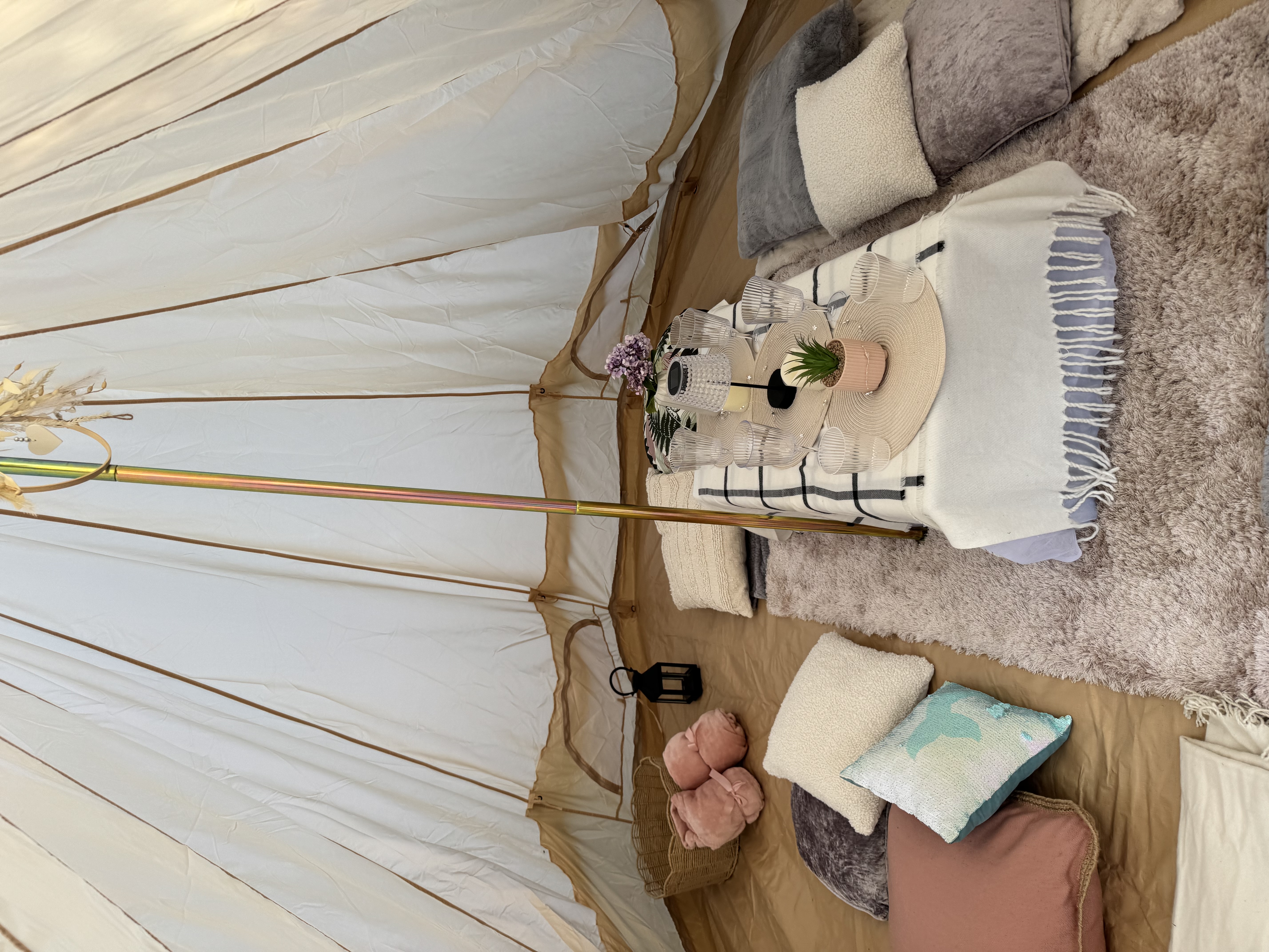 Create Magical Moments in Cosy 4m Bell Tent