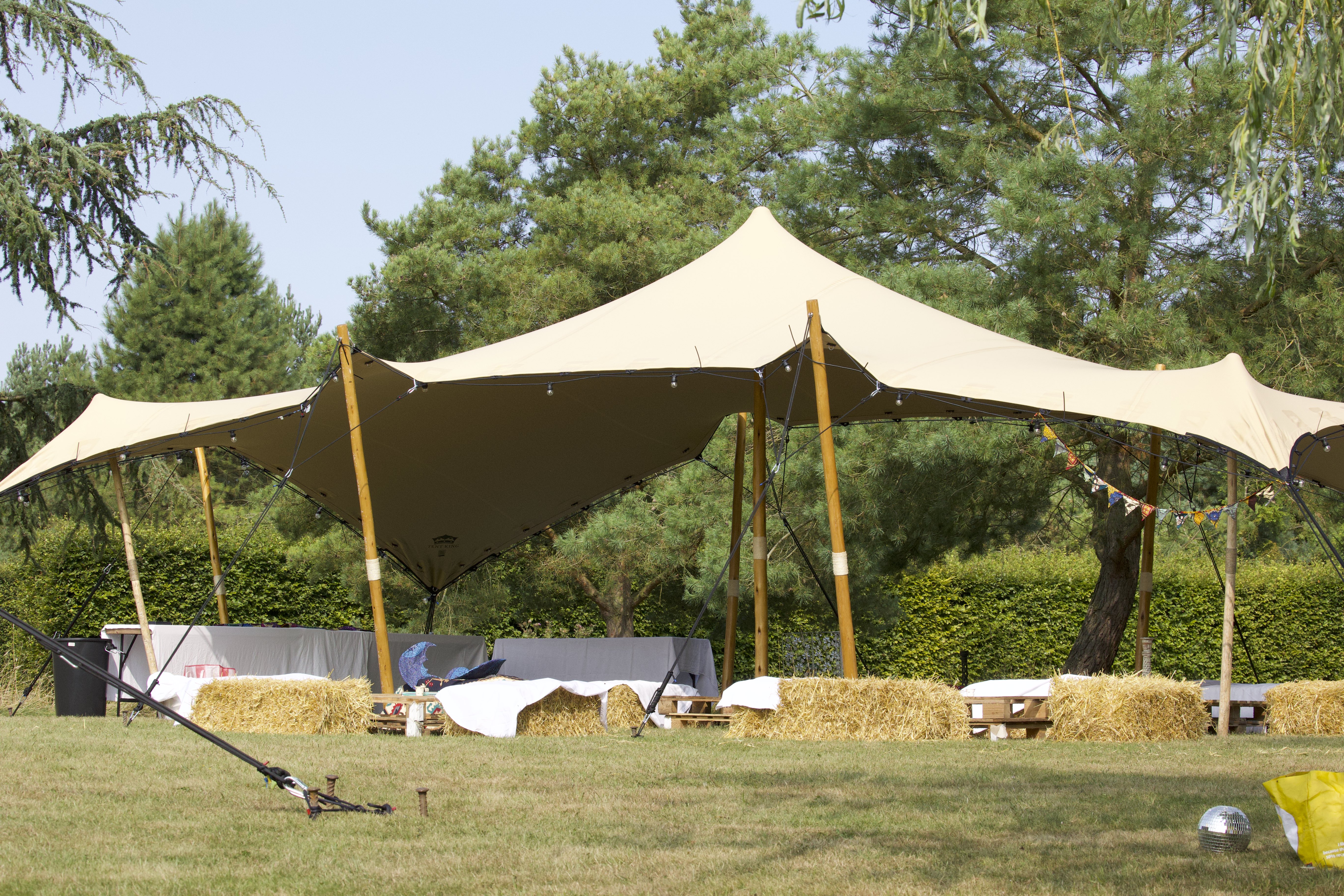 6m x 10m Chino Stretch Tent For Sleek Outdoor Cover