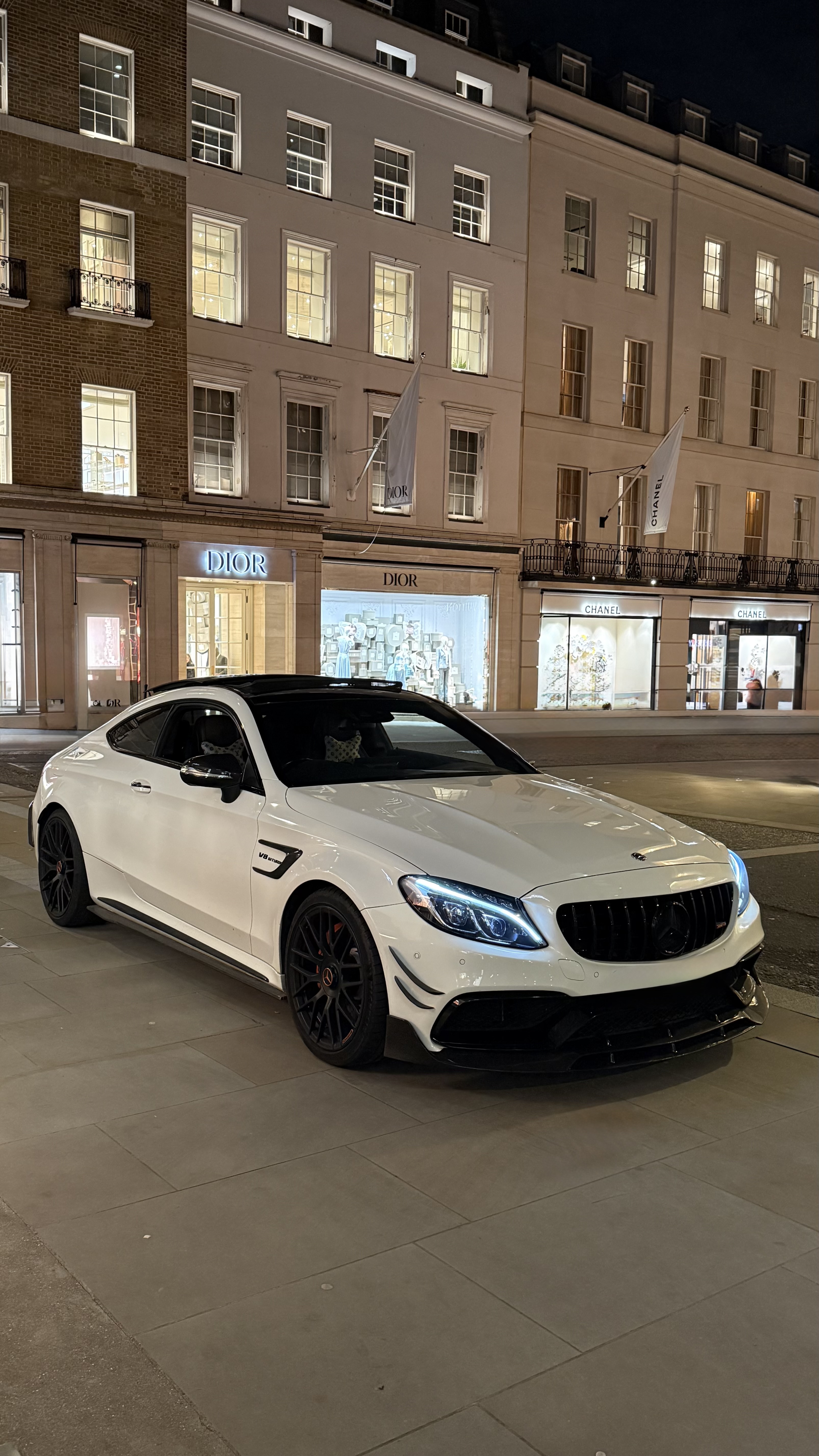 Chauffeur-Driven Mercedes C63 Coupe