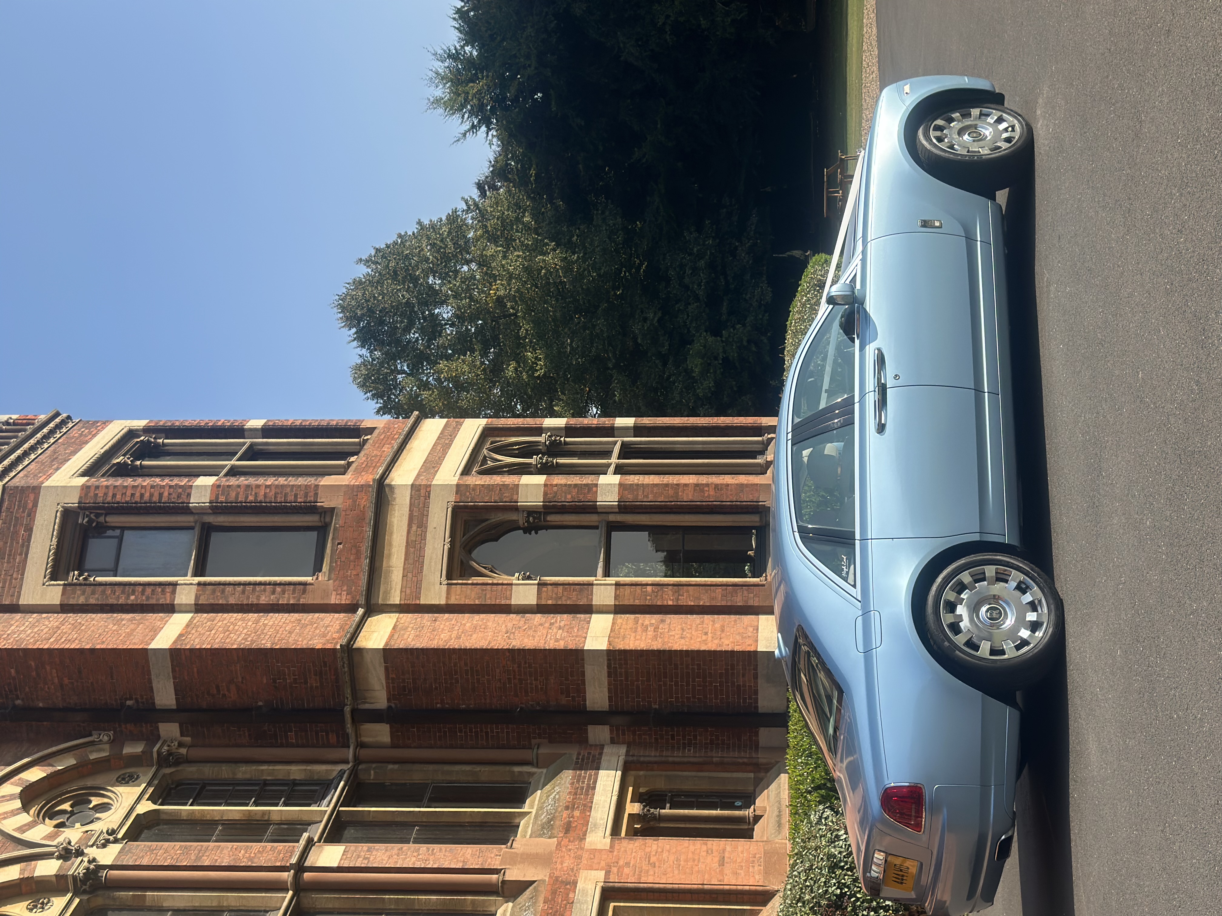 Finished Rolls-Royce Ghost in Exclusive Ice Blue