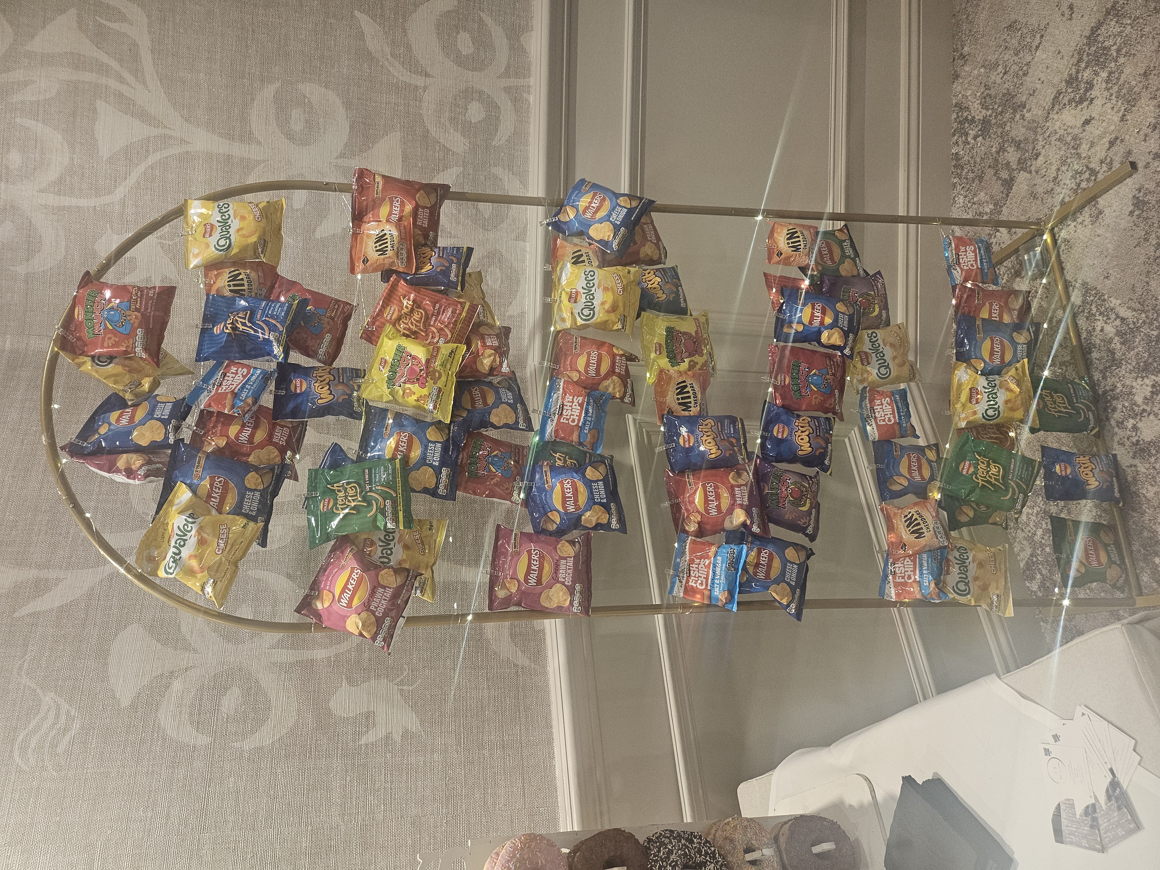 Luxury Crisp Wall  - The Perfect Snack Station