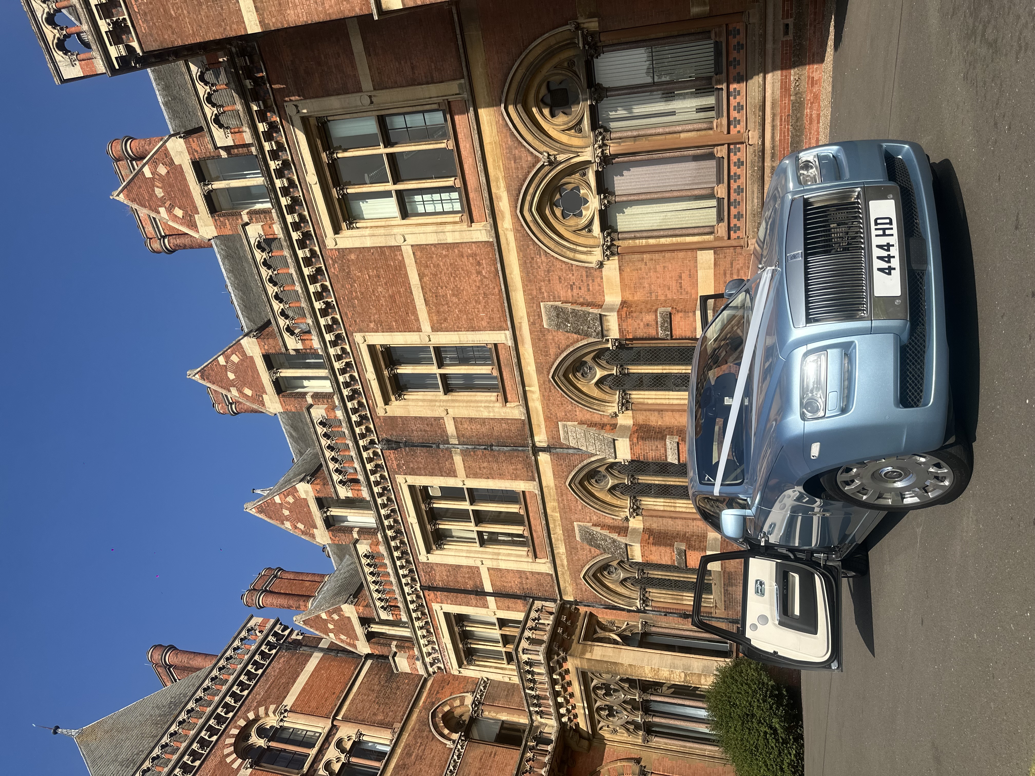 Finished Rolls-Royce Ghost in Exclusive Ice Blue