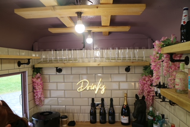 Beautifully Restored Mobile Horse Box Bar
