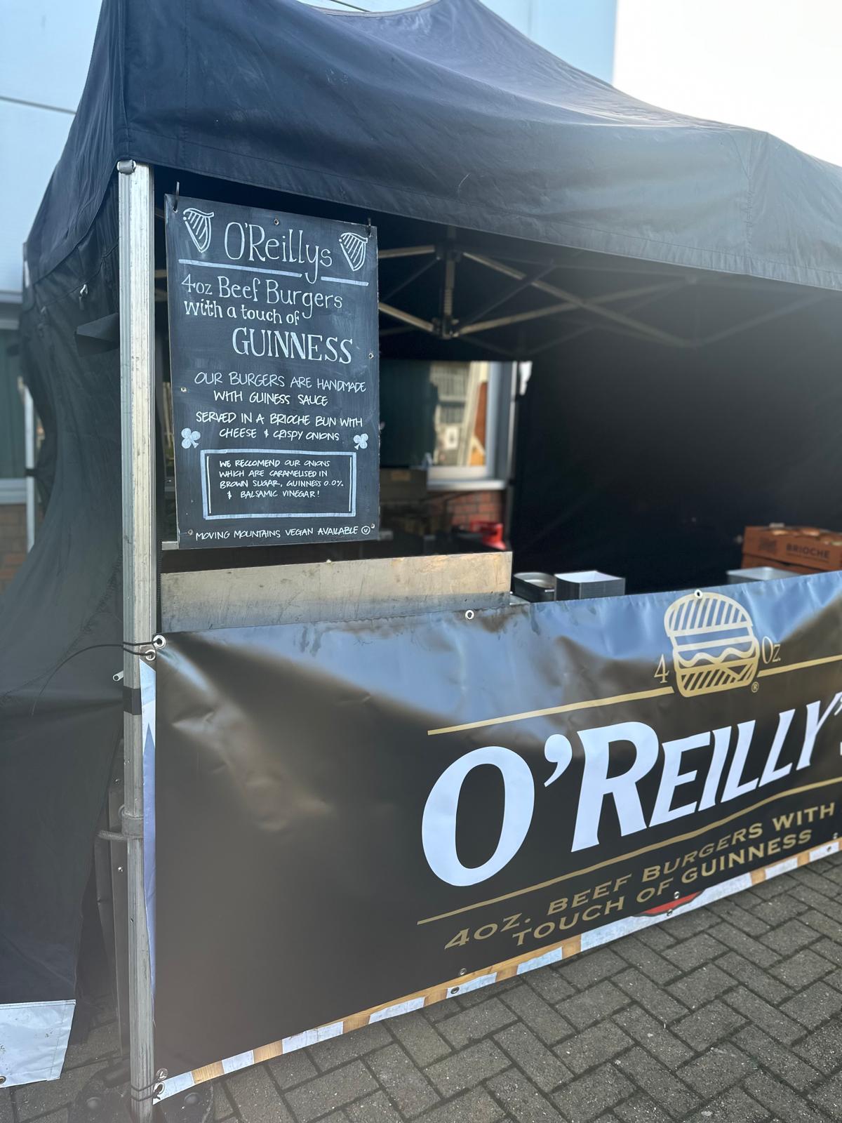 O’Reilly’s Burgers: Burgers with a Touch of Guinness