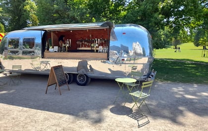 Vintage 1972 Airstream Ambassador Bar is Ready for Your Event